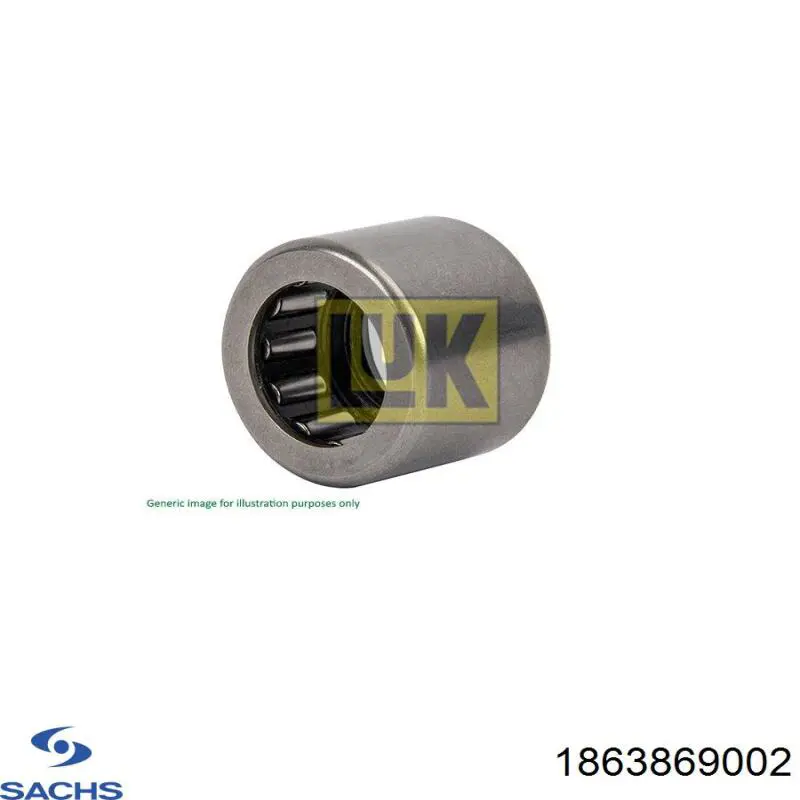 Łożysko wyciskowe (oporowe) wału sprzęgłowego Sachs 1863869002 cena, od 27,08 USD