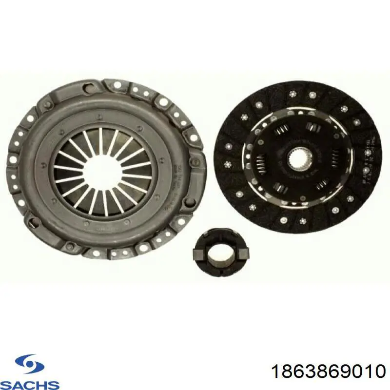 Do koszyka 1863869010 Sachs Łożysko wyciskowe (oporowe) wału sprzęgłowego
