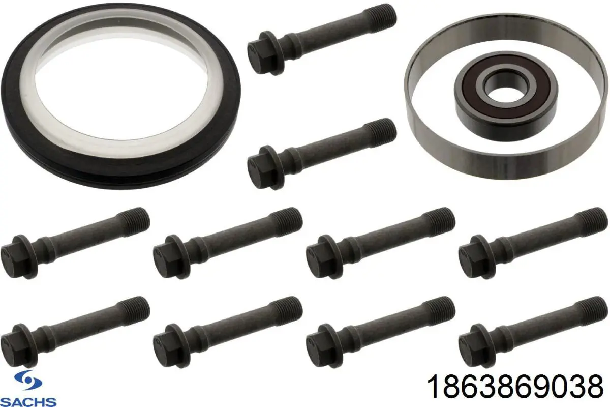 Do koszyka 1863869038 Sachs Łożysko wyciskowe (oporowe) wału sprzęgłowego