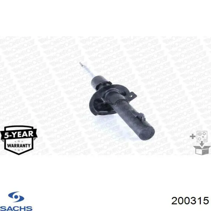 Amortyzator przedni lewy Sachs 200315 cena, od 149,57 USD