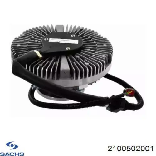 Sprzęgło wiskotyczne wentylatora chłodzenia Sachs 2100502001 cena, od 558,48 USD