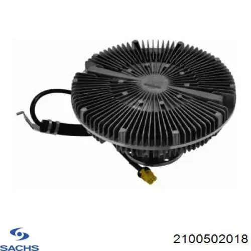 Sprzęgło wiskotyczne wentylatora chłodzenia Sachs 2100502018 cena, od 556,21 USD