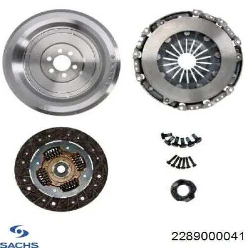Zestaw sprzęgła (3 części) Sachs 2289000041 cena, od 309,53 USD