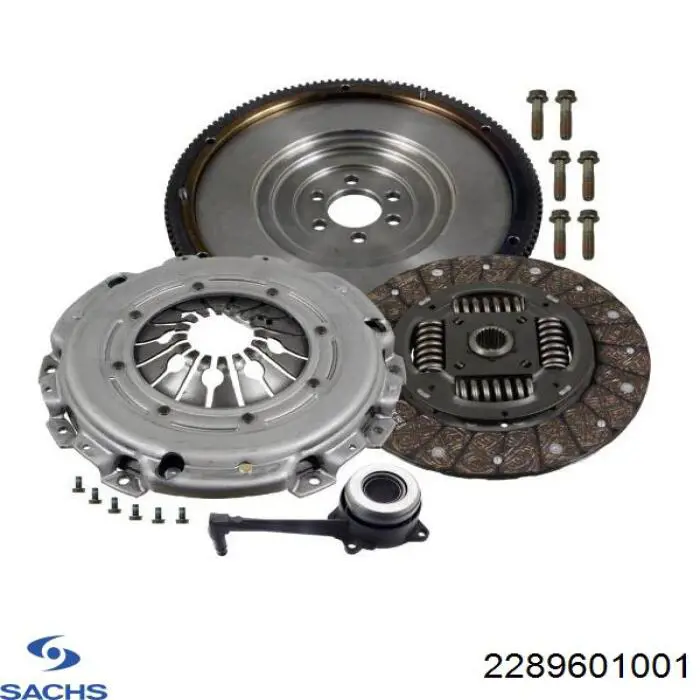 Do koszyka 2289601001 Sachs Zestaw sprzęgła (3 części)