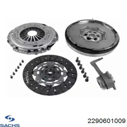 Do koszyka 2290601009 Sachs Zestaw sprzęgła (3 części)