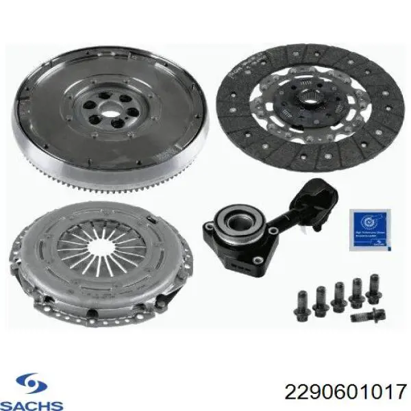 Do koszyka 2290601017 Sachs Zestaw sprzęgła (3 części)