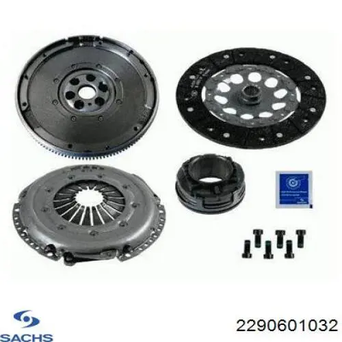 Zestaw sprzęgła (3 części) Sachs 2290601032 cena, od 376,87 USD