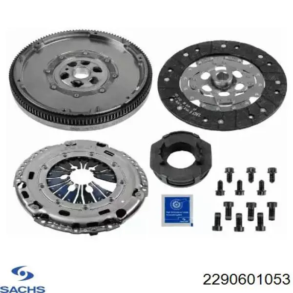 2290601053 Sachs Zestaw sprzęgła (3 części)