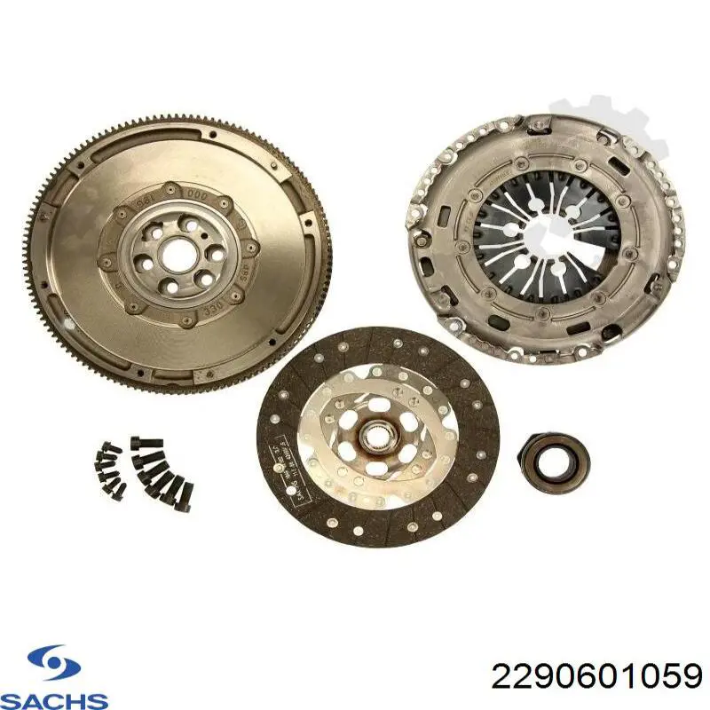 Do koszyka 2290601059 Sachs Zestaw sprzęgła (3 części)
