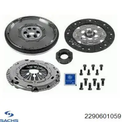 2290601059 Sachs Zestaw sprzęgła (3 części)