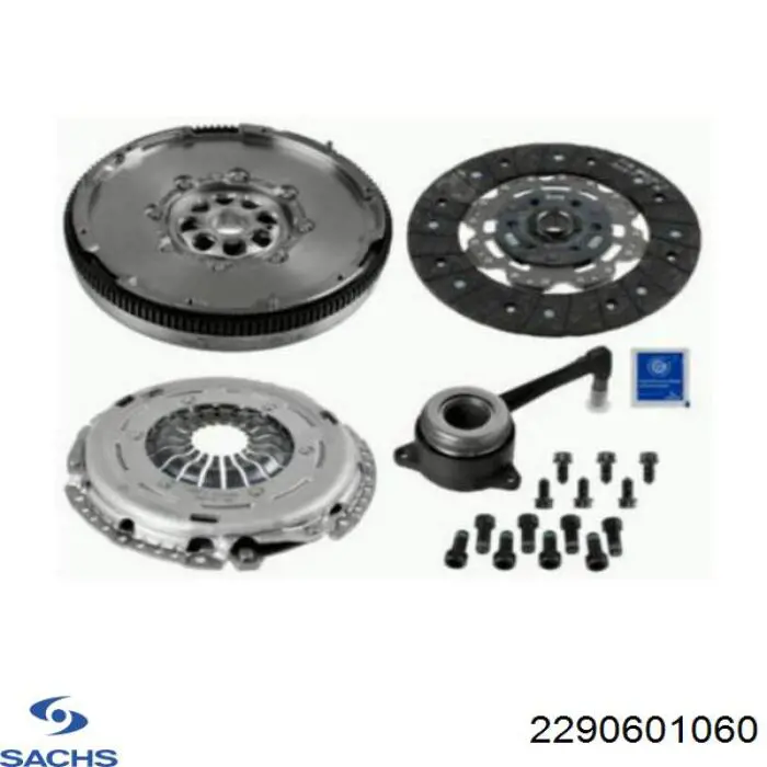 2290601060 Sachs Zestaw sprzęgła (3 części)
