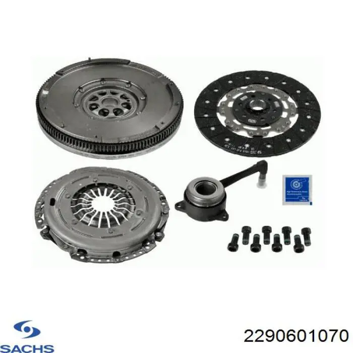 Do koszyka 2290601070 Sachs Zestaw sprzęgła (3 części)