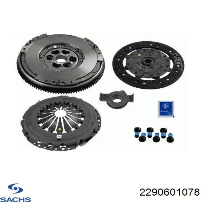 Zestaw sprzęgła (3 części) 2290601078 Sachs