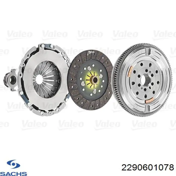 2290601078 Sachs Zestaw sprzęgła (3 części)