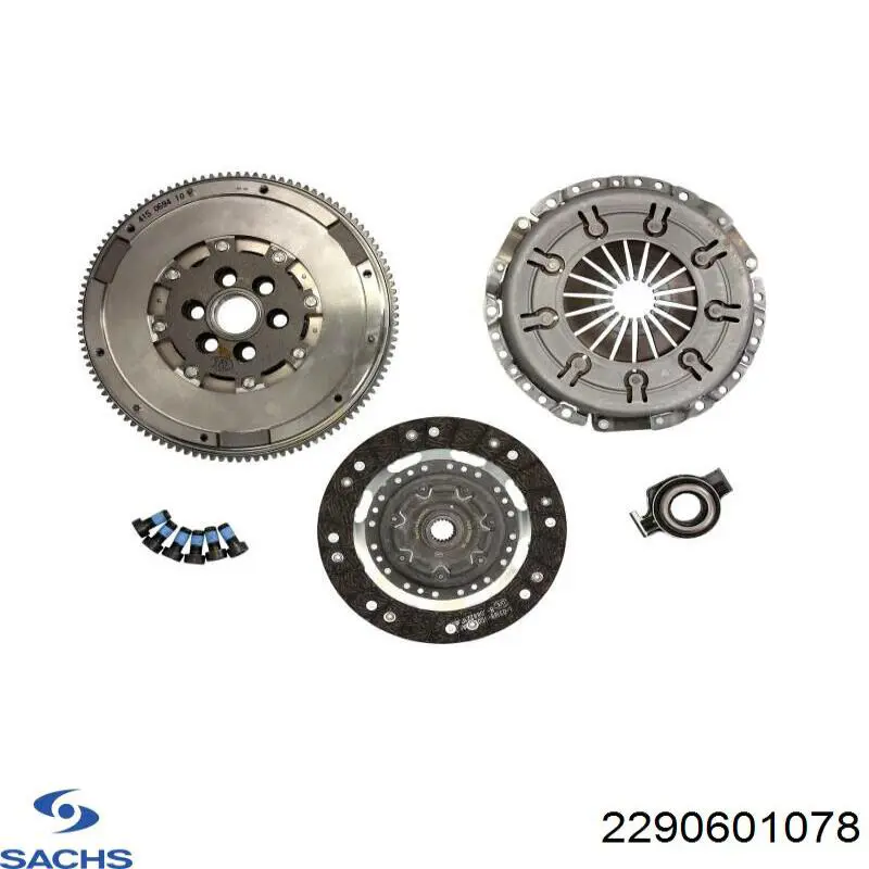 Do koszyka 2290601078 Sachs Zestaw sprzęgła (3 części)