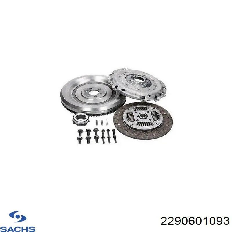 Zestaw sprzęgła (3 części) Sachs 2290601093 cena, od 654,54 USD