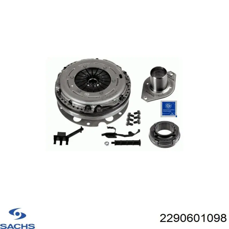 Zestaw sprzęgła (3 części) Sachs 2290601098 cena, od 695,97 USD