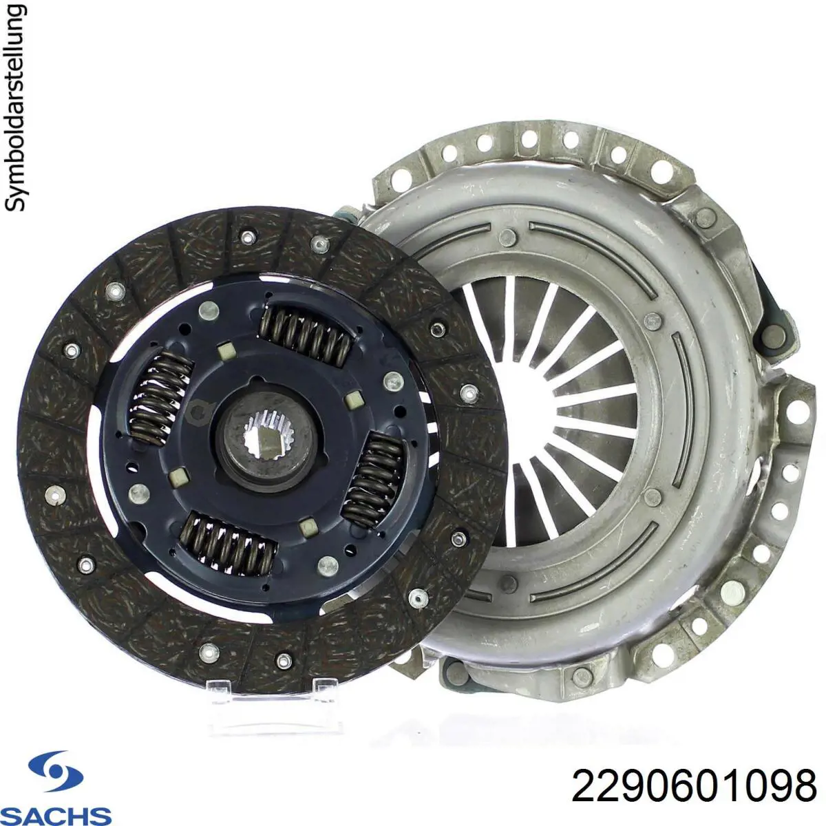 2290601098 Sachs Zestaw sprzęgła (3 części)