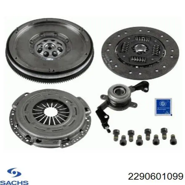 2290601099 Sachs Zestaw sprzęgła (3 części)