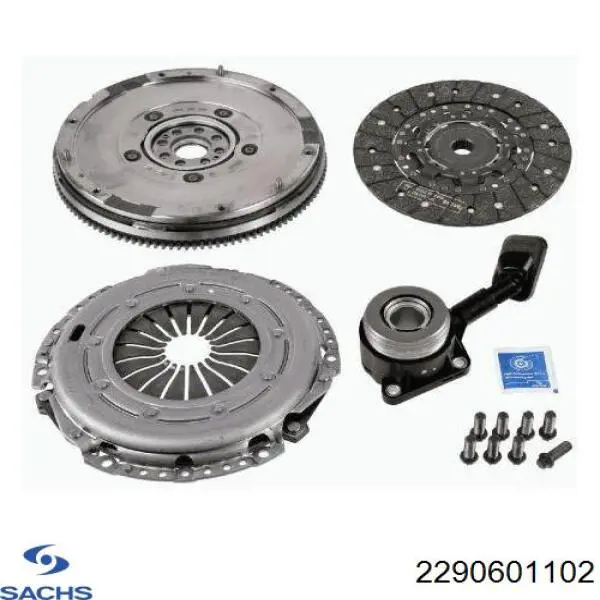 2290601102 Sachs Zestaw sprzęgła (3 części)
