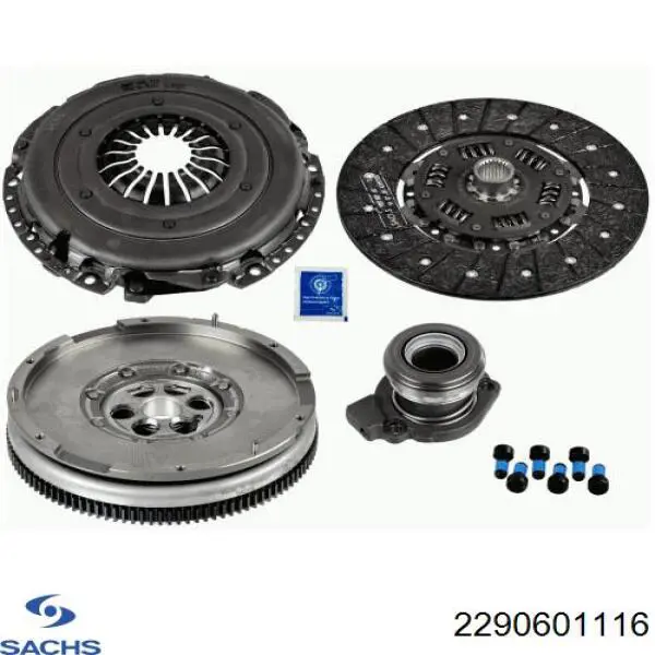 2290601116 Sachs Zestaw sprzęgła (3 części)