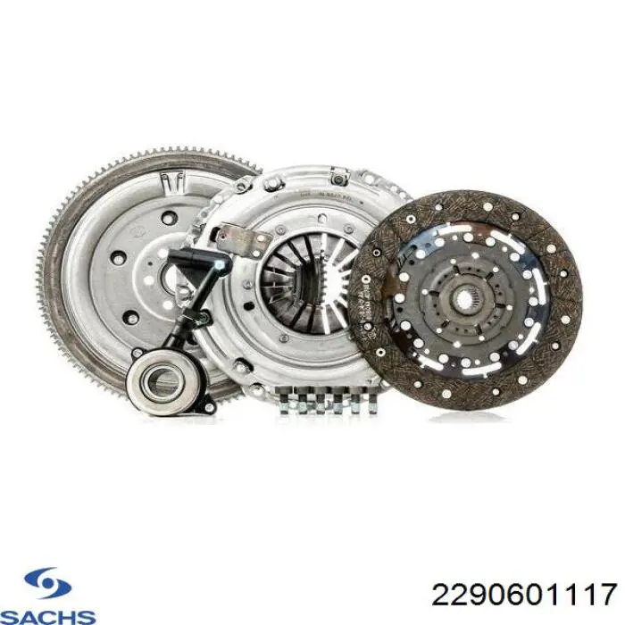 2290601117 Sachs Zestaw sprzęgła (3 części)