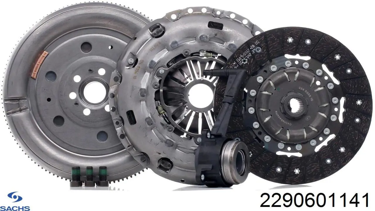 2290601141 Sachs Zestaw sprzęgła (3 części)