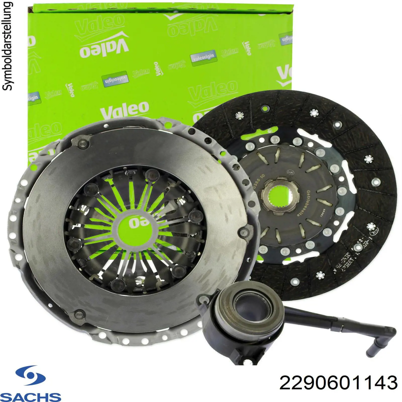 Do koszyka 2290601143 Sachs Zestaw sprzęgła (3 części)