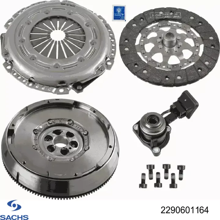 Zestaw sprzęgła (3 części) Sachs 2290601164 cena, od 684,45 USD
