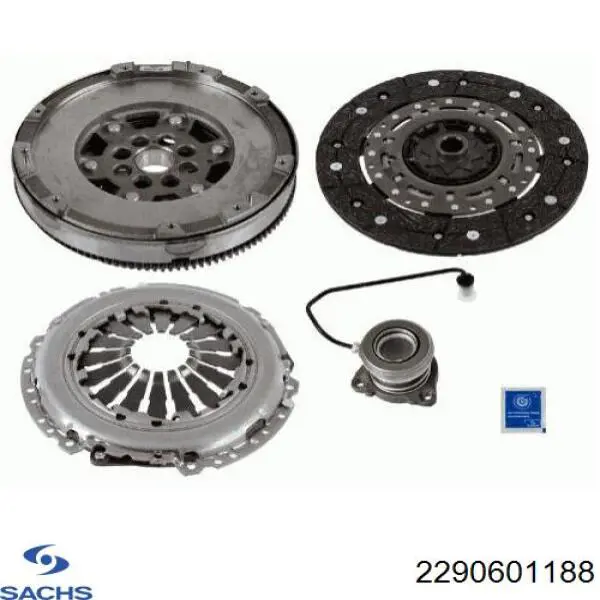 2290601188 Sachs Zestaw sprzęgła (3 części)