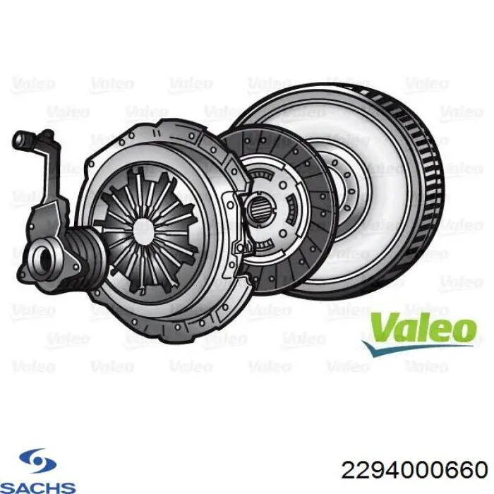 Do koszyka 2294000660 Sachs Koło zamachowe silnika