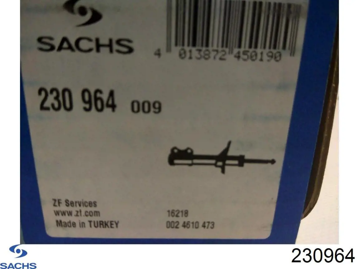 Do koszyka 230964 Sachs Amortyzator tylny