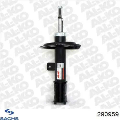Do koszyka 290959 Sachs Amortyzator przedni lewy