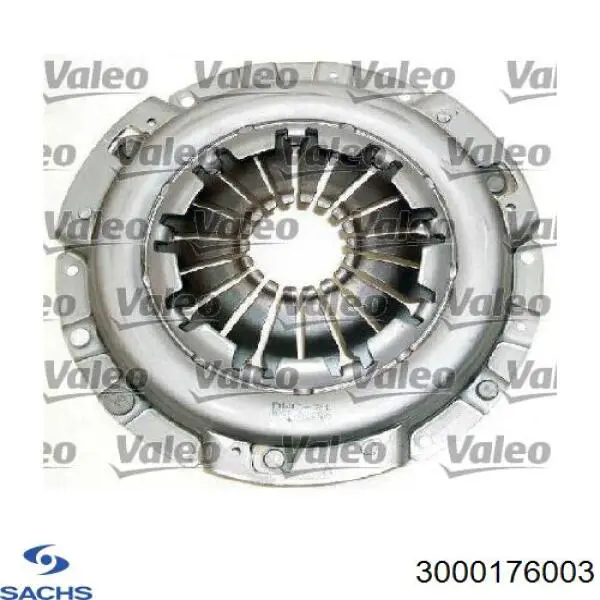 Zestaw sprzęgła (3 części) Sachs 3000176003 cena, od 116,33 USD