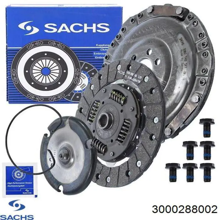 3000 288 002 Sachs zestaw sprzęgła (3 części)