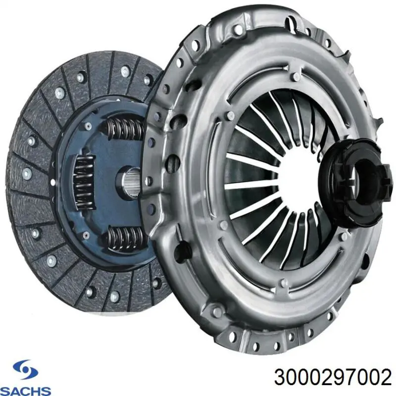 3000 297 002 Sachs zestaw sprzęgła (3 części)