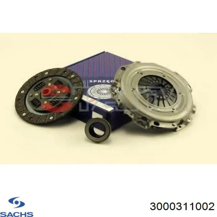Zestaw sprzęgła (3 części) Sachs 3000311002 cena, od 102,30 USD
