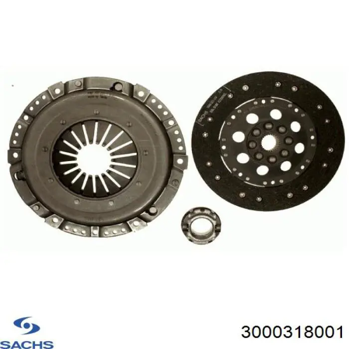 3000318001 Sachs Zestaw sprzęgła (3 części)