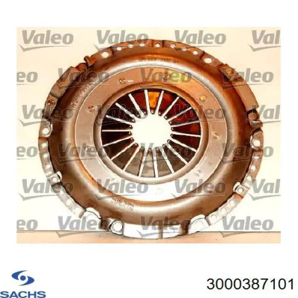 Zestaw sprzęgła (3 części) Sachs 3000387101 cena, od 213,68 USD
