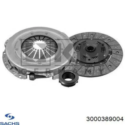 3000389004 Sachs Zestaw sprzęgła (3 części)