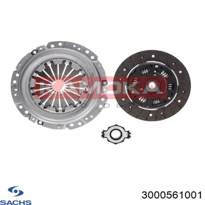 Zestaw sprzęgła (3 części) Sachs 3000561001 cena, od 83,46 USD