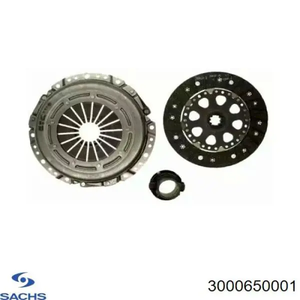 3000650001 Sachs Zestaw sprzęgła (3 części)