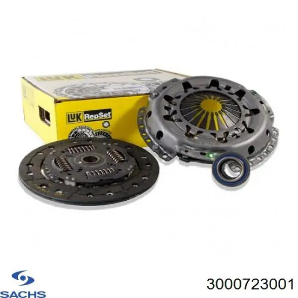 Zestaw sprzęgła (3 części) Sachs 3000723001 cena, od 359,52 USD