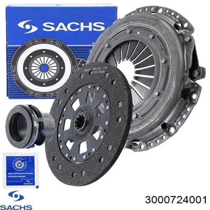 3000724001 Sachs Zestaw sprzęgła (3 części)