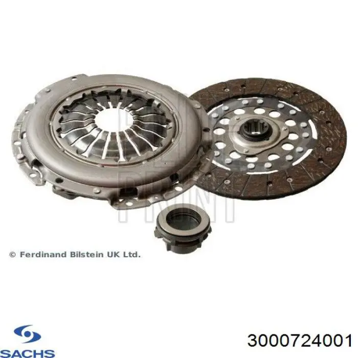 Zestaw sprzęgła (3 części) Sachs 3000724001 cena, od 194,98 USD
