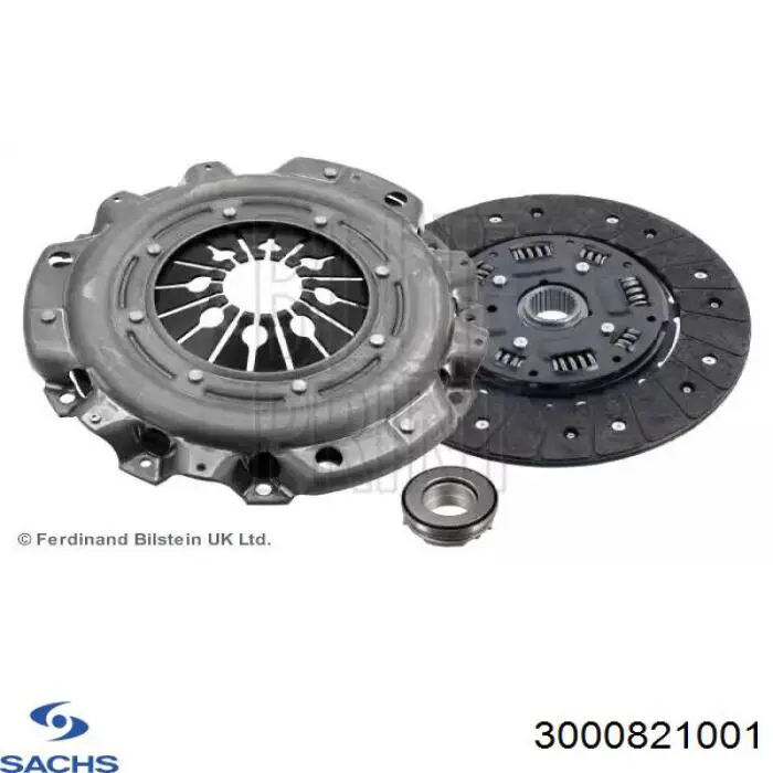 3000821001 Sachs Zestaw sprzęgła (3 części)