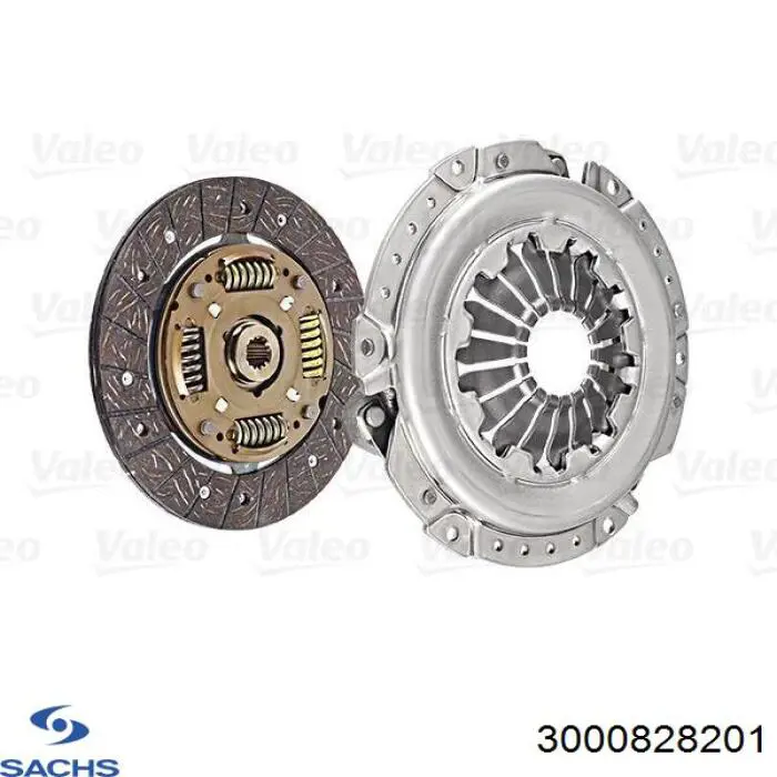 Do koszyka 3000828201 Sachs Zestaw sprzęgła (3 części)