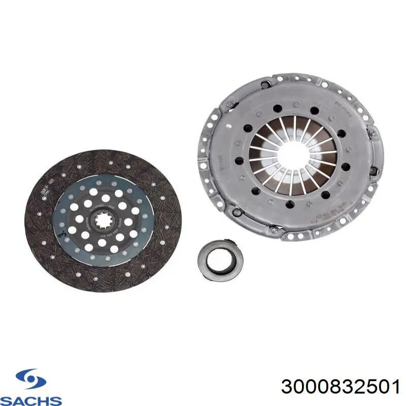 3000832501 Sachs Zestaw sprzęgła (3 części)