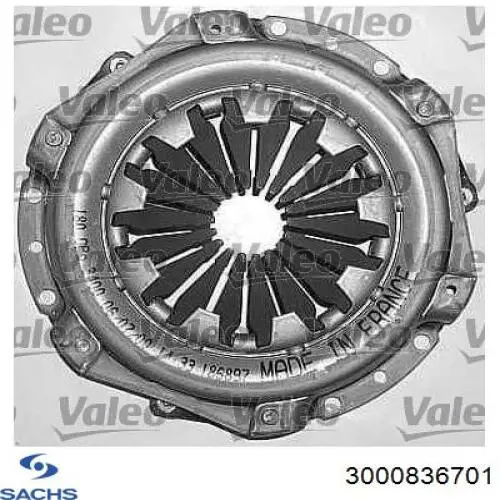Do koszyka 3000836701 Sachs Zestaw sprzęgła (3 części)