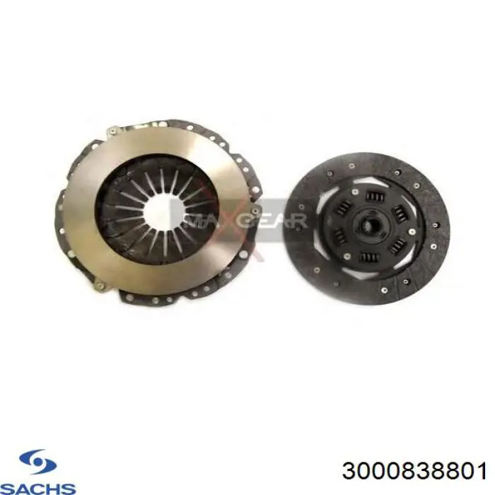 Zestaw sprzęgła (3 części) Sachs 3000838801 cena, od 106,25 USD